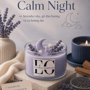 Calm Night-Nến Thơm Cao Cấp